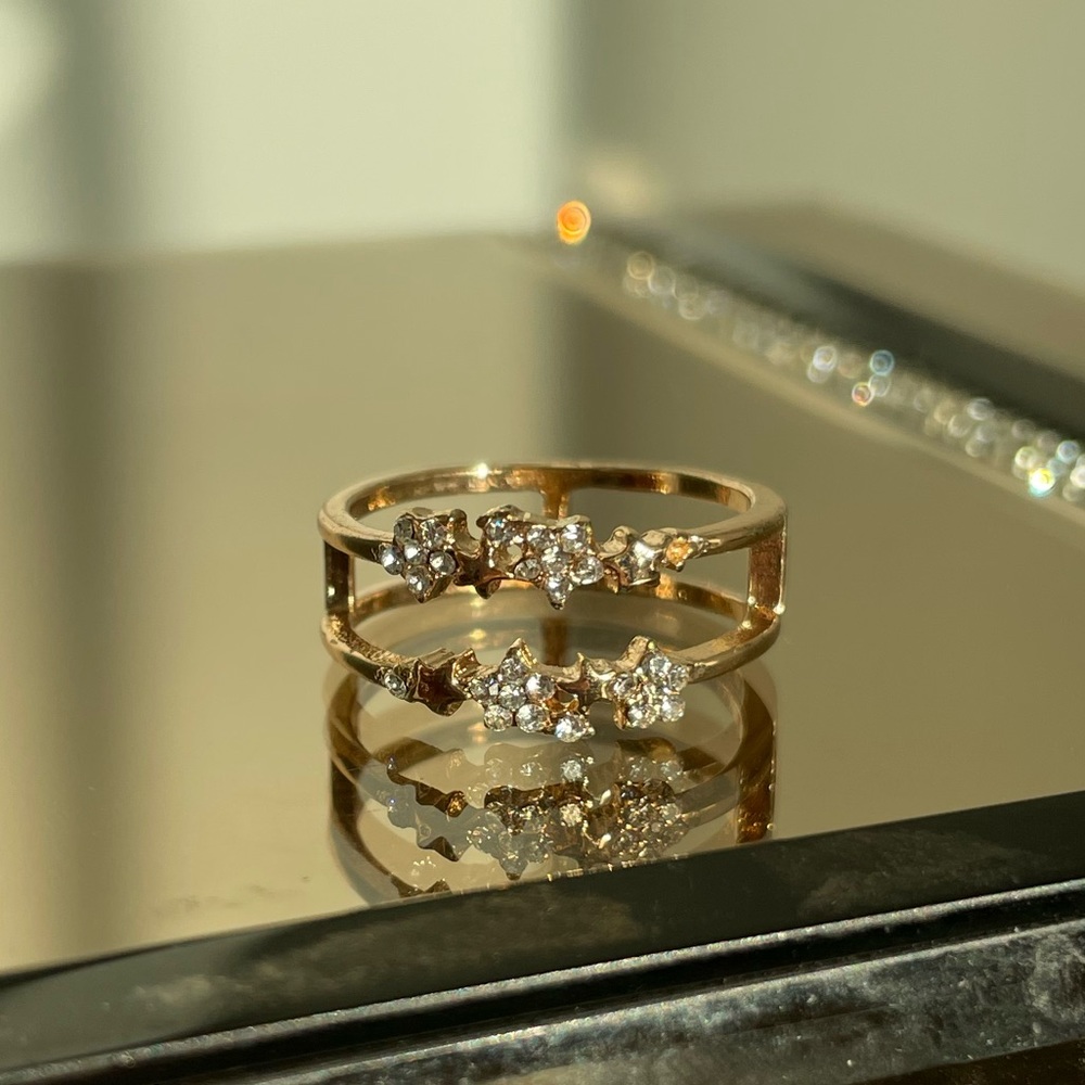 Double loop ring